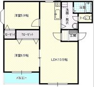 サンパティーク寿Ⅱの間取り画像