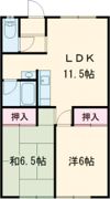 コーポマルモの間取り画像