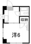 オハラ独身マンションの間取り画像