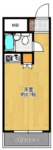 豊国スカイマンション国分の間取り画像