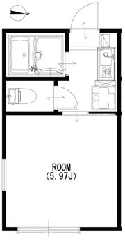 ブンカ北千住の間取り画像