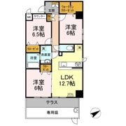 ベルファミーユ高根台Ⅲの間取り画像