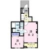 ハイネAの間取り画像