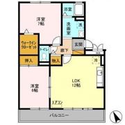 メゾンドォ渕谷 ABの間取り画像