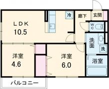 ボヌールコートの間取り画像
