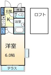 シャルマンフジ堺東壱番館の間取り画像