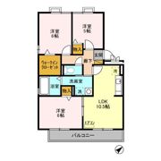 ロイヤルクレッセント西登戸の間取り画像