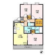 ロイヤルクレッセント西登戸の間取り画像