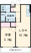 カンターレ鶯谷Ⅰ番館の間取り画像