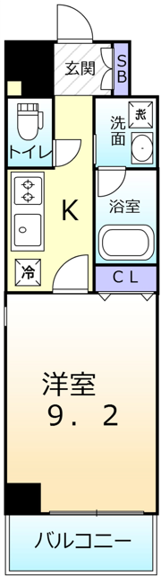 TKアンバーコート津久野の間取り画像