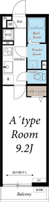 リブリ・柏Ⅱの間取り画像