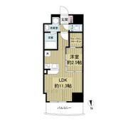 セレニテ堺筋本町リアンの間取り画像