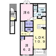 レジディア総社Aの間取り画像
