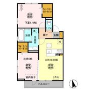 ボヌール上村の間取り画像