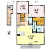 グランドゥールの間取り画像