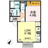 D-room大屋 B棟の間取り画像