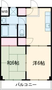 シャトル大久保の間取り画像