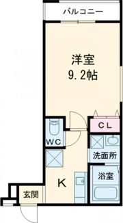 フジパレス緑Ⅰ番館の間取り画像
