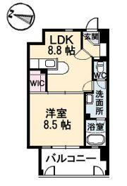 フラットリア御船の間取り画像