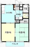 グリーンハウス市川 Cの間取り画像