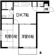 武蔵ハイツⅠの間取り画像