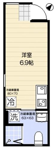 たすきCRASSO武蔵小山の間取り画像