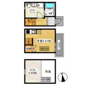 アースクエイク井戸田の間取り画像