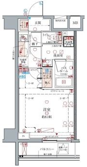 クレヴィスタ浮間舟渡の間取り画像
