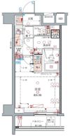 クレヴィスタ浮間舟渡の間取り画像