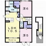 ボーペイサージュ Bの間取り画像