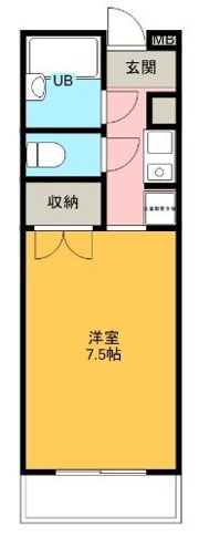 マメゾン21の間取り画像