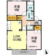 フラワーレジデンスフォレスト Ⅱの間取り画像