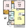 D-room栄谷の間取り画像