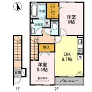 クロカンブッシュの間取り画像