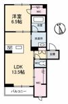 グランベレオ西新涯Ⅱの間取り画像