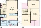 高盛町モデルハウスFの間取り画像
