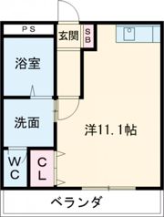 ハイツエクセル21の間取り画像