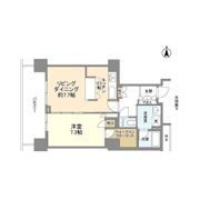 豊洲シエルタワーの間取り画像