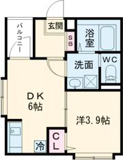 シャルム名古屋の間取り画像