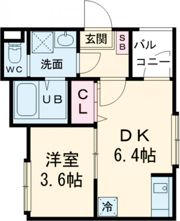 ザミッドランドアベニューの間取り画像