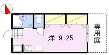 サンライフ21Aの間取り画像