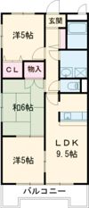 エポック三丁山の間取り画像