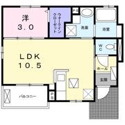 ベル・リオンAの間取り画像