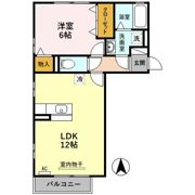コートハウス岐陽Ⅱ Cの間取り画像