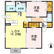 メルベールの間取り画像