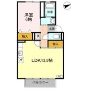 アヴァンセ B棟の間取り画像