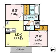 ベルフィーユ楠の間取り画像