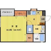 プロパティー城西の間取り画像