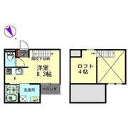 コスモハイツ安城A棟の間取り画像