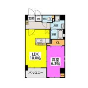 エルシエロの間取り画像